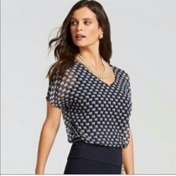 CAbi Tops - ✨NWT✨ cabi elephant parade print top